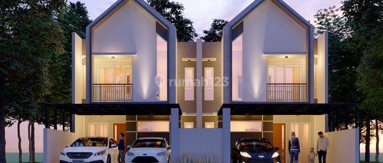 Murah Rumah Villa Mewah 2 Lantai View Kota Batu Dan Pegunungan 1