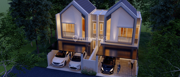 Investasi Rumah Villa Premium 2 Lantai View Pegunungan Dan Kota 1