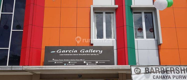 Disewakan Ruko 2 Lantai di Pasar Modern Graha Raya Tangerang 1