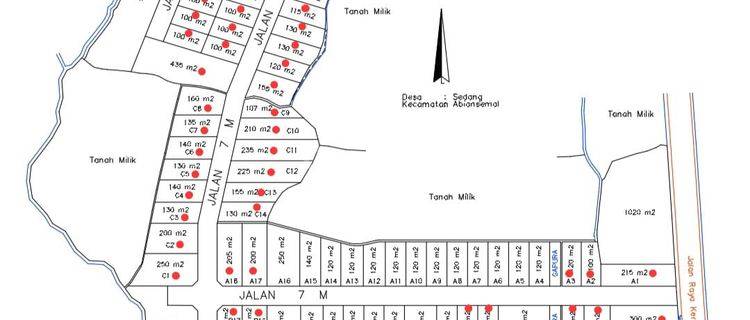 Tanah Lokasi Strategis Di Area Abiansemal, Badung 1