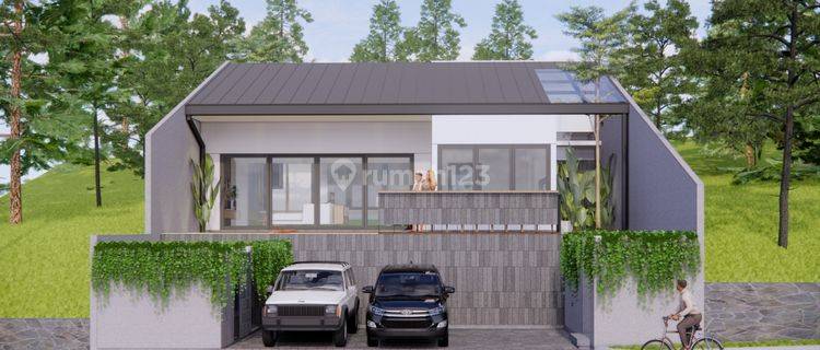 Rumah Villa Eksotis Full Furnish di Cipaku, Setiabudi Bandung 1