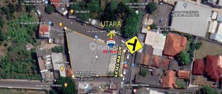 Di Jual Tanah Jl. Raya Pdk Cabe Cirende Pisangan Ciputat Tangsel  1