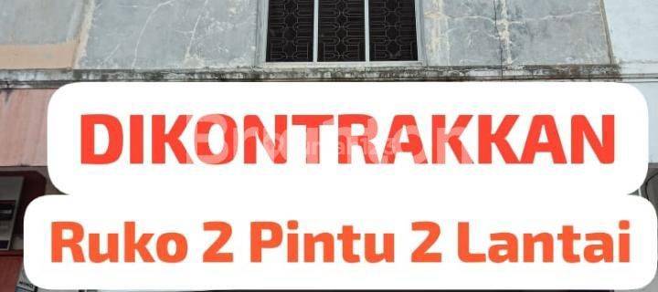 DiKontrakkan Ruko 2 Pintu 2 Lantai 1