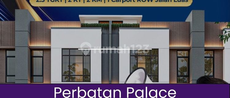 6-Meter Wide Villa on Krakatau Region Border Road 1