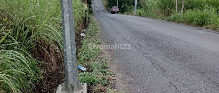 Dijual Sebidang Tanah Getasan Pinggir Jalan Aspal 1