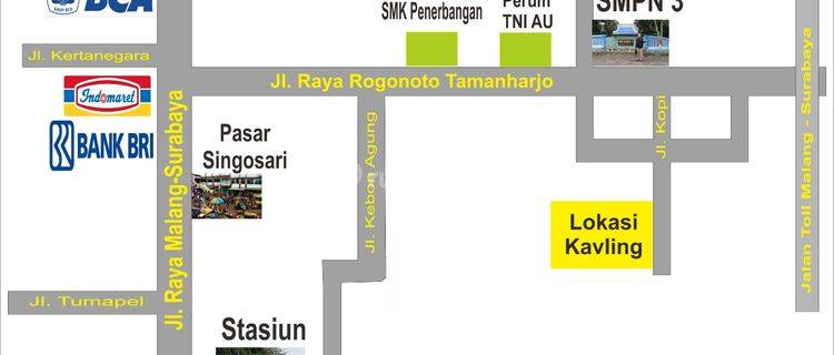 Tanah Kavling Murah Tamanharjo Singosari Malang  1