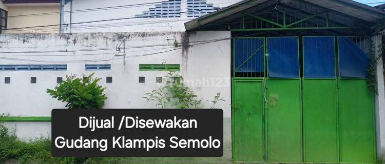 Dijual disewakan Gudang Klampis Semolo Tengah, Surabaya 1