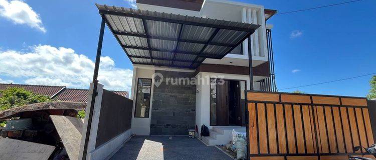 New house for sale, ready to live in, Benoa area, South Badung, contemporary minimalist concept    1