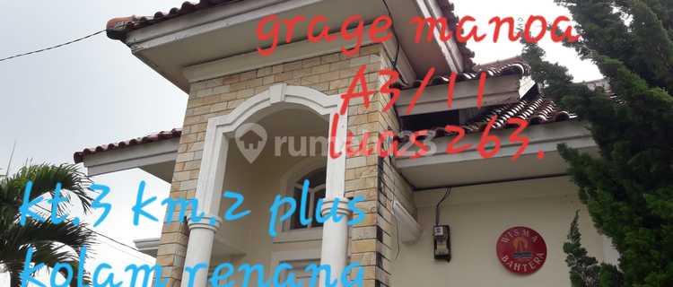 Dijual Rumah Shm Grage Manoah Ciracas.kuningan 1