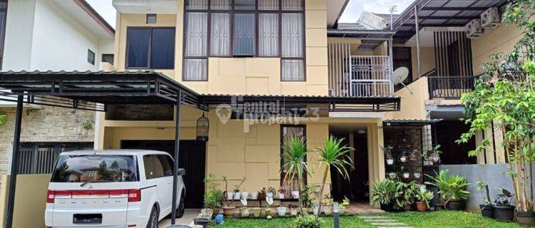 Jual rumah dua lantai  siap huni sentul nirwana 1