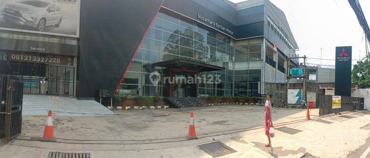 Showroom Mobil Mitsubishi+tanah Kosong Strategis di Jln Raya Mh Thamrin Cikokol Tangerang Kota Harga Nego Abis 1
