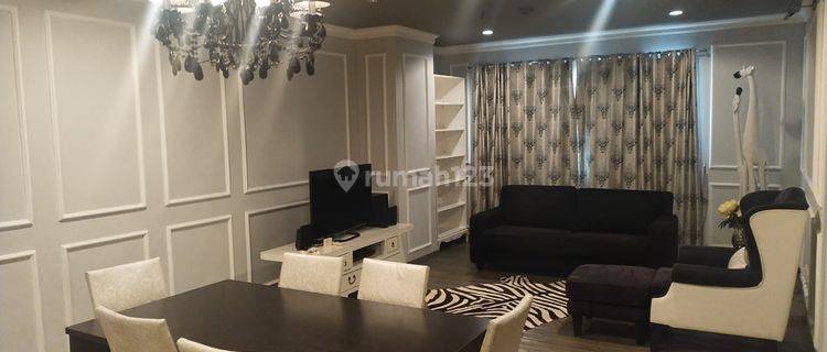 Apartement Strategis Harga Dibawah Pasaran Full Furnished View Sudirman di Permata Senayan Harga Nego Abis 1