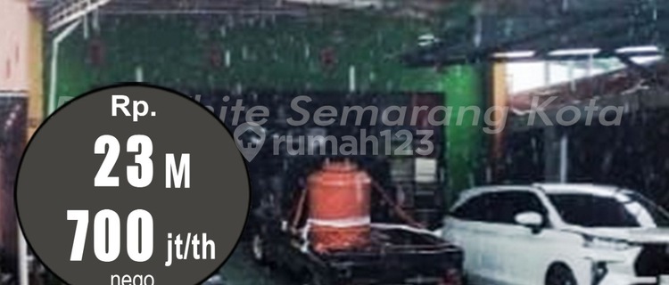 Turun Harga!! Rumah/tempat Usaha2lantai 750m2 Di Jalan Protokol.dekat Patung Kuda Undip, Semarang. 1