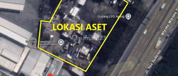 Tanah Lokasi Strategis Di Kawasan Bisnis Sunter Di Jl. Yos Sudarso, 1 Menit Dari Gerbang Tol Sunter 1