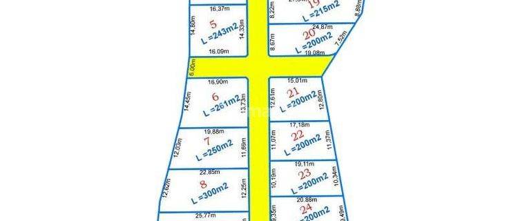 Land for Sale 29 Units Starting from 200 m² in Ungasan AT 1