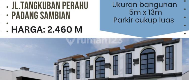 2-Story Shop House with 3 Units, SHM, Spacious Parking in Denpasar, For Sale 1