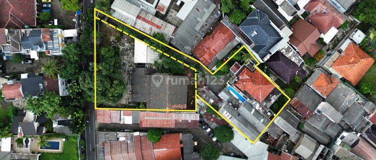 Dua Rumah Luas Hitung Tanah di Jalan Siaga Raya Dibawah Njop, Cocok Utk Town Houses 1