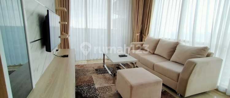 For Rent: Menteng Park Apartment, 64 sqm, Private Elevator, Fully Furnished, Emerald Tower 1