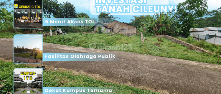 Tanah Murah di Cileunyi, Lokasi Ideal Untuk Hunian Atau Bisnis 1