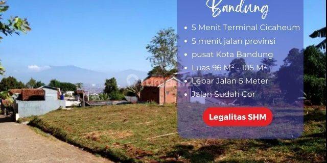 Di Jual Tanah Padasuka Bandung 5 Menit Jl. PHH Mustofa (Suci) 1