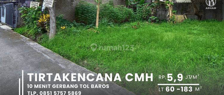 Tanah Siap Bangun Di Komplek Tirtakencana Cibabat Cimahi 1