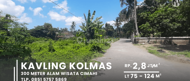 Tanah Murah Di Jl. Kolonel Masturi 3menit Alam Wisata Cimahi AWC 1