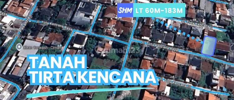 Jual Tanah Tirtakencana Cimahi 200 Meter Mainroad 1