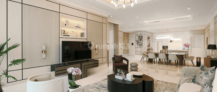 Dijual Apartemen Semi-Furnished St. Regis Residence Jakarta 1