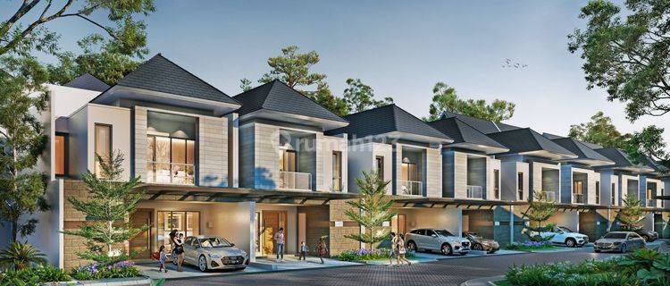 Rumah Modern Minimalist Di Surabaya Barat (ji) Rumah Shm 2 Lantai Utara 1