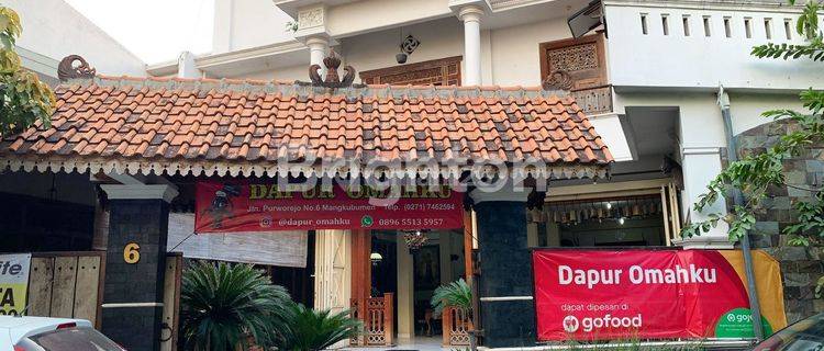 BANGUNAN EX RESTO STRATEGIS DEKAT MANAHAN SOLO KOTA 1