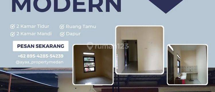 Dijual Rumah Cantik Ready Di Medan Johor 1