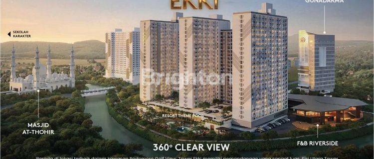 APARTMENT 3BR TOWER EKKI BY PODOMORO GOLF VIEW 1