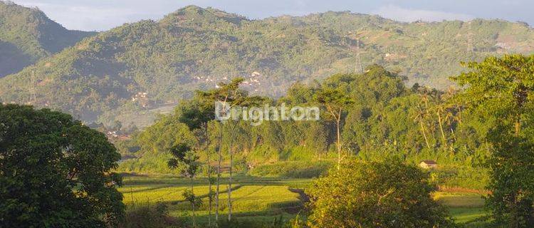 Tanah Dengan VIlla Bandung. Dilengkapi View Terbaik & Akses Sungai Bersih Cocok Untuk Investasi Glamping Dekat Tol Soreang Bandung 1