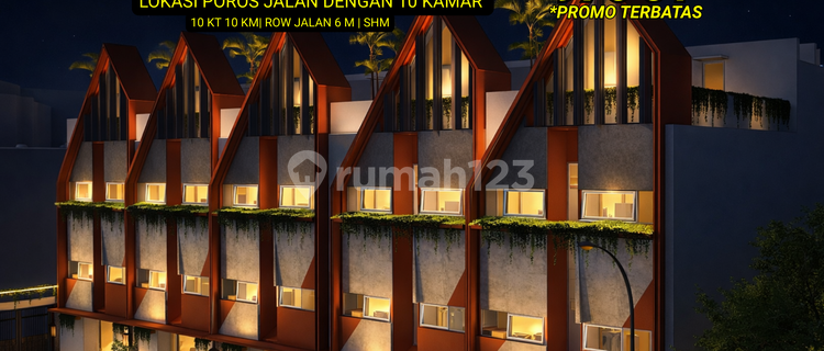 Price 975 Million Already Gets a Boarding House on a Main Road with 10 Rooms 1