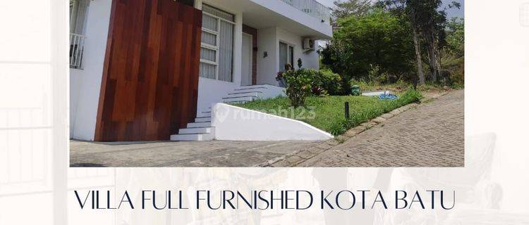 Dijual Villa Kota Batu Full Furnish View Pegunungan Dan Citylight 1