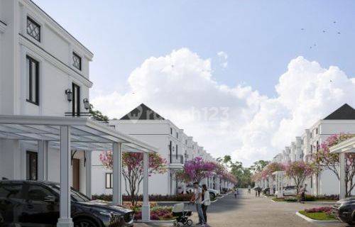 Di Jual Rumah Mewah 2 Lantai Gaya Eropa Lokasi Dekat Bandara 1