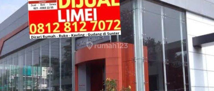 Dijual/disewakan Showroom/Gedung Di Jalan Raya Sunter 1