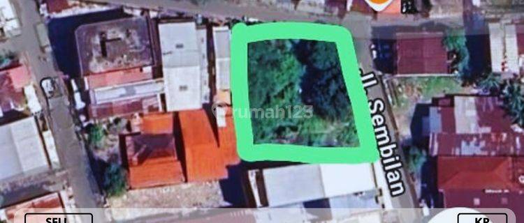 Dijual Tanah Dalam Kota Strategis Poros Jalan Sembilan Nego KR 1