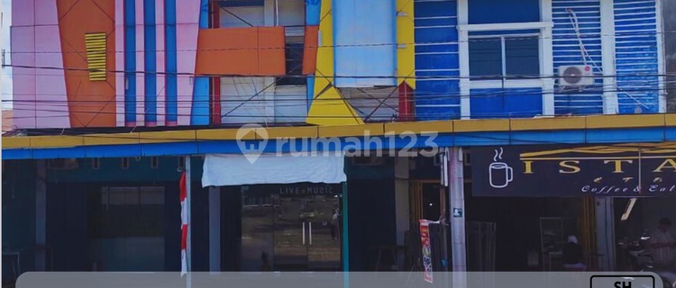 For Sale 2-Storey Shop House on Andi Tonro Axis, Gowa, Strategic Location, Ready to Use, with Building Permit (SH) 1