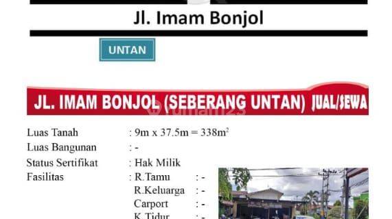 Di Jual Sewa Tanah Lokasi Jl. Iman Bonjol Seberang Untan , Pontianak Indonesia 1