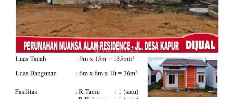 Di Jual Rumah Type 36, Perumahan Nuansa Alam Residence Lokasi Jl. Desa Kapur Pontianak, Indonesia 1