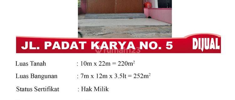 Di Jual Ruko 3 Setengah Lantai Jl. Padat Karya No. 5, Pontianak Indonesia 1