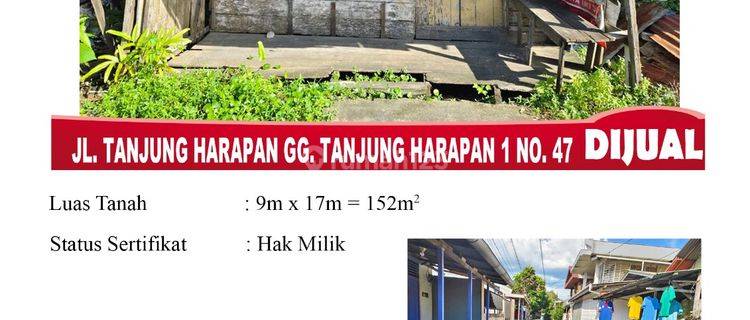 Di Jual Tanah Lokasi Jl. Tanjung Harapan Gg. Tanjung Harapan 1 No. 47, Pontianak Indonesia 1