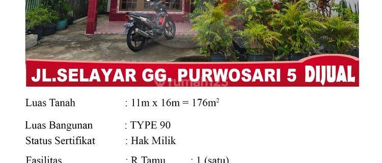 Al Rumah Type Jl. Selayar Gg. Purwosari 5, Pontianak Indonesia 1