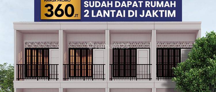 Rumah 2 Lantai Harga 360 Juta Di Condet 1