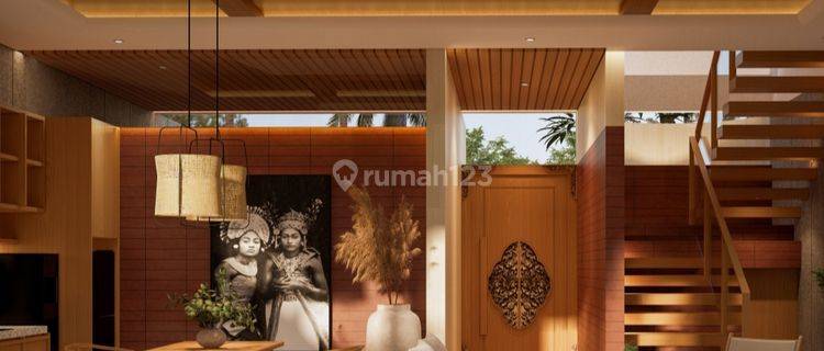 Natural Villa In Ubud With Views Of Rice Fields 1