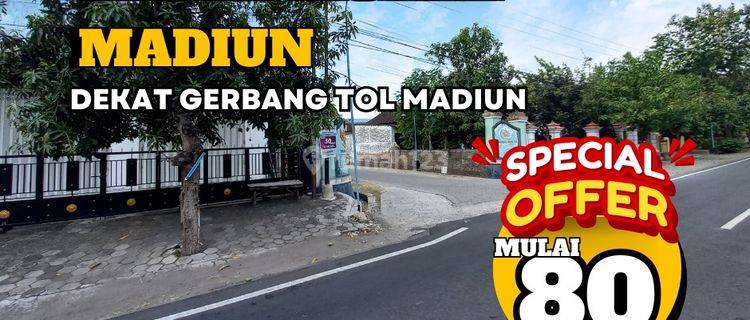 Tanah Murah Madiun Kota 200 Meter Jalan Madiun Nganjuk 1