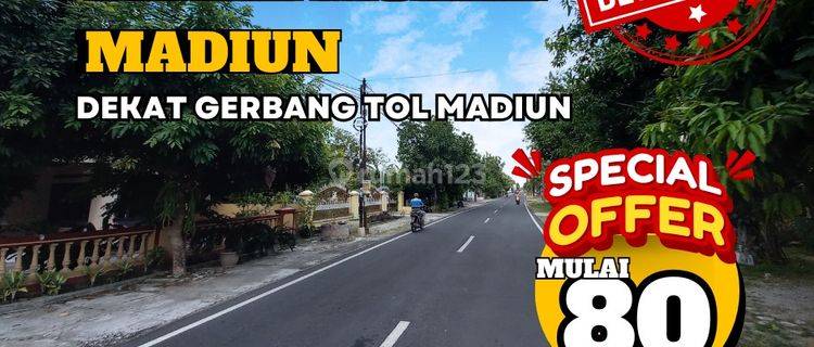 Tanah Murah Madiun Dekat Dengan Exit Tol Madiun 1