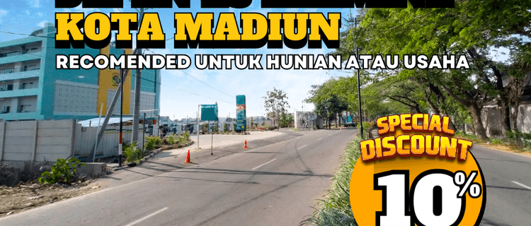 Tanah Murah Senopati Madiun Samping Imst 1