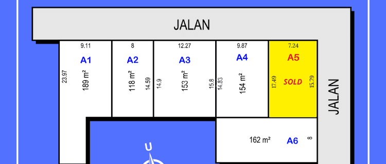 Lokasinya Strategis Cocok Untuk Usaha Ataupun Hunian 1